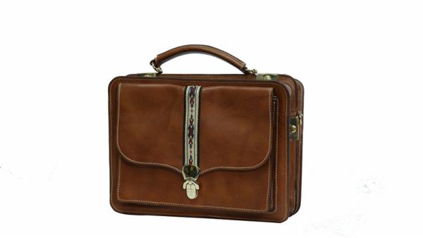 leather briefcase