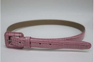 Embossed Leather Belt