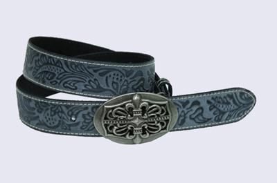 Embossed Leather Belt