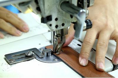 Embossed Leather Belt