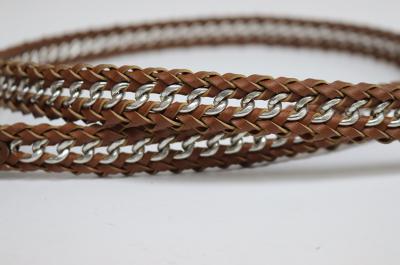 Handmade Leather Braided Belt