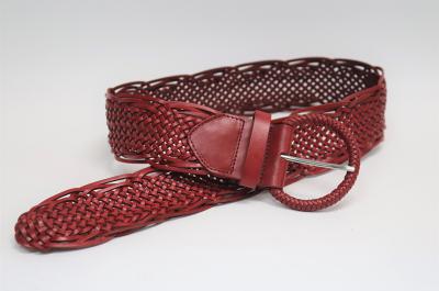 Handmade Leather Braided Belt