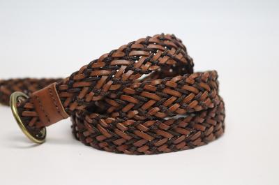 Handmade Leather Braided Belt