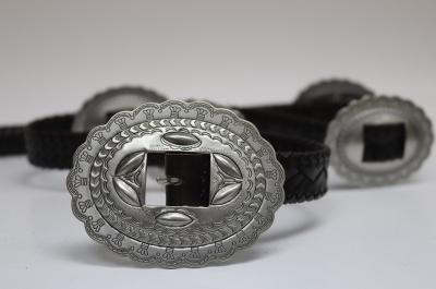 Handmade Leather Braided Belt