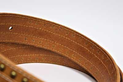Studded Leather Belt