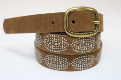 Studded Leather Belt