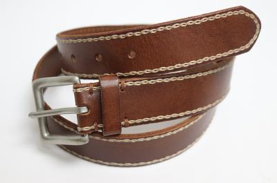 Leather Stitched Belt