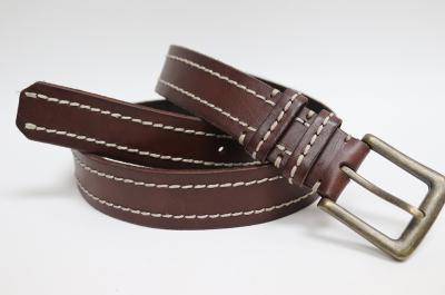 Leather Stitched Belt