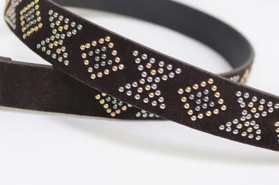 Cow Suede Leather Belt