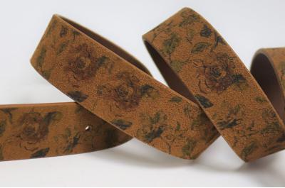 Cow Suede Leather Belt
