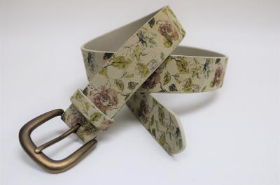Cow Suede Leather Belt
