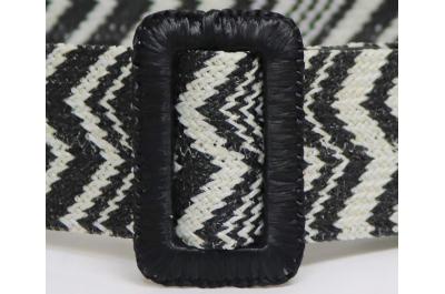 Braided Cotton Belt, Straw Belt