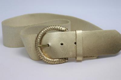 Braided Cotton Belt, Straw Belt